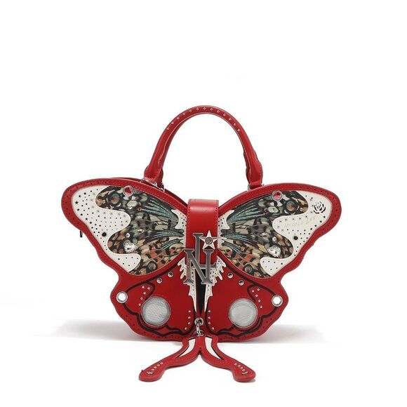 Nicole Lee Handbags - Nicole Lee USA Butterfly Bag- Red